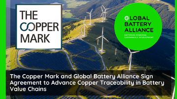 The Copper Mark and Global Battery Alliance Partner to Advance Copper Traceability