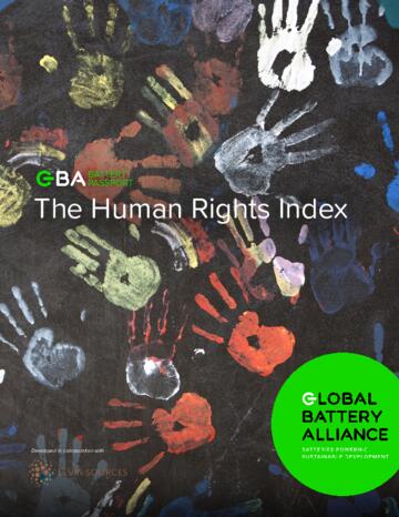 GBA Battery Passport Human Rights Rulebook