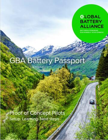 The GBA Battery Passport 2023 Pilots