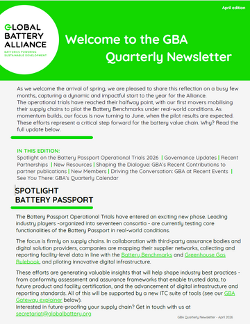 Quarterly Newsletter April 2026